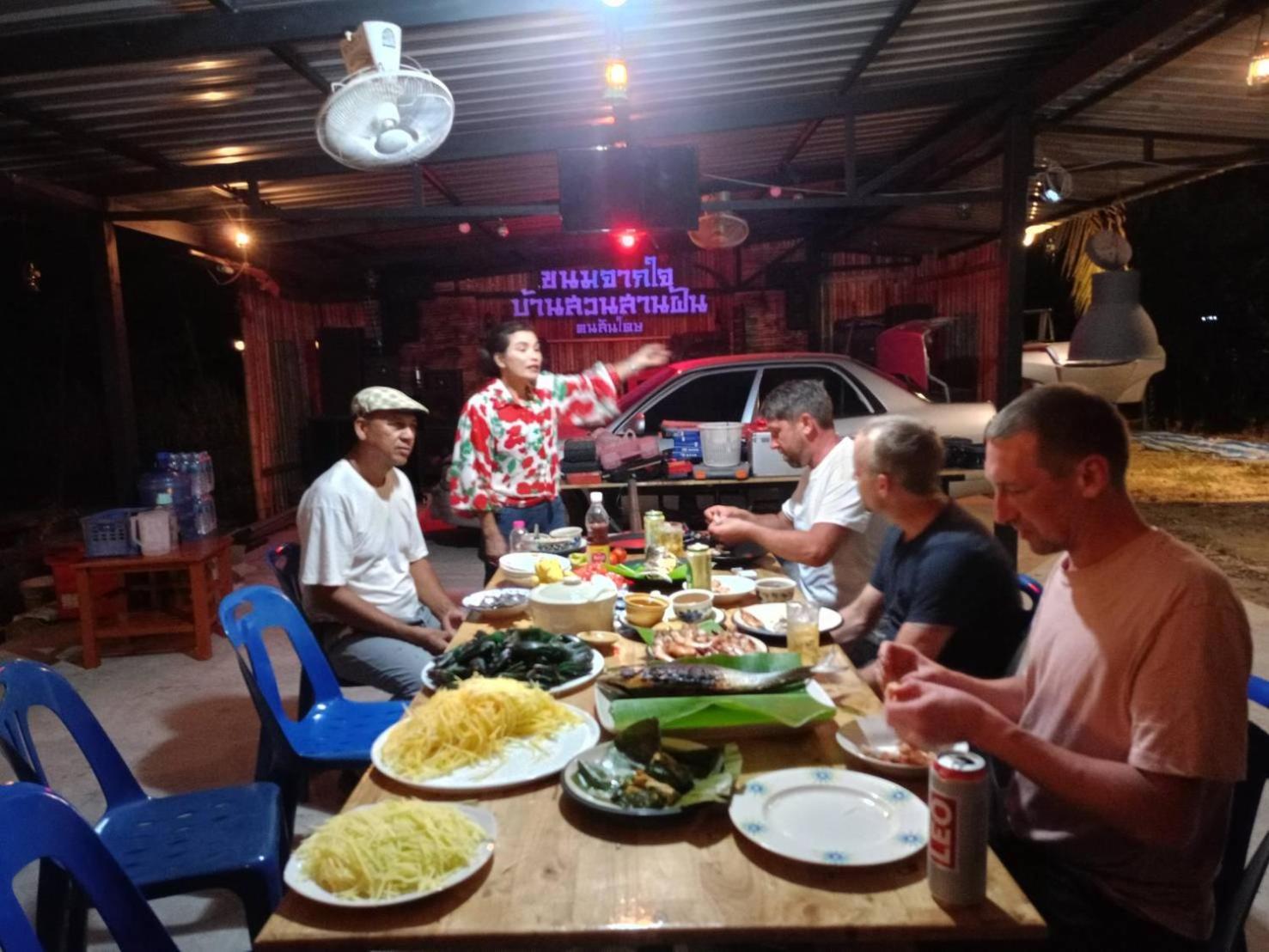 Green Garden Homestay Ban Khlong Wa Extérieur photo